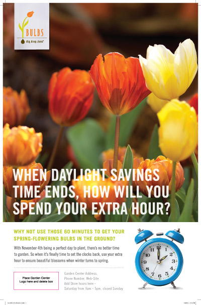 Daylight Savings Poster - Extra Hour